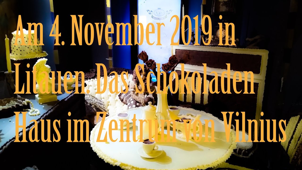 4. November 2019 in Vilnius, Litauen